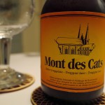 Etikett Flasche Mont des Cats