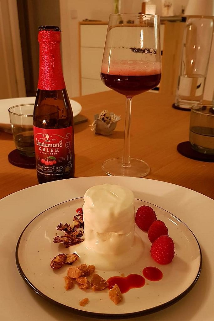 Frozen Joghurt und Kriek